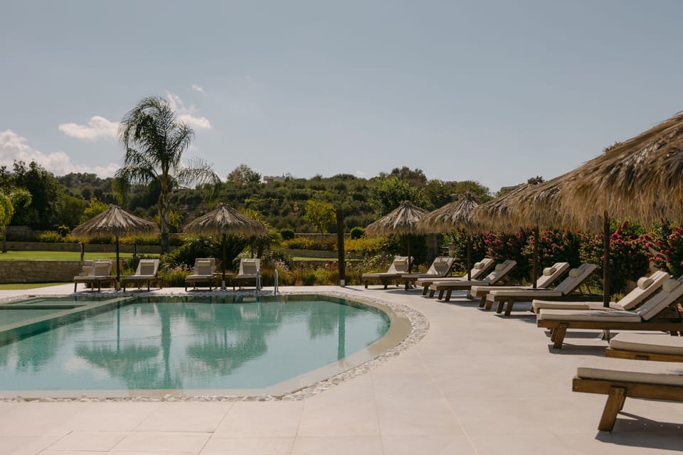 Sparkling waters invite refreshing swims under the warm Mediterranean sun.