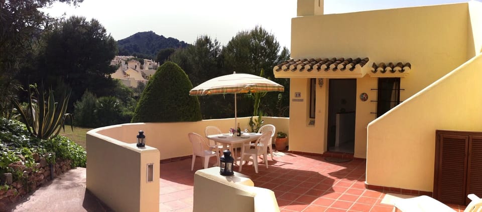 Front terrace (new terrace gate not shown)
