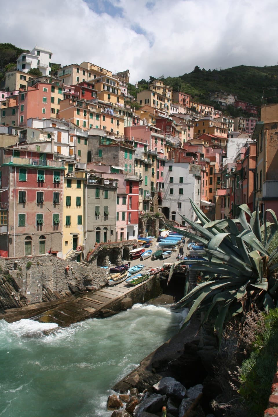 Riomaggiore, the port