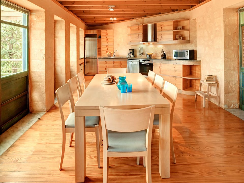 Dining and kitchen