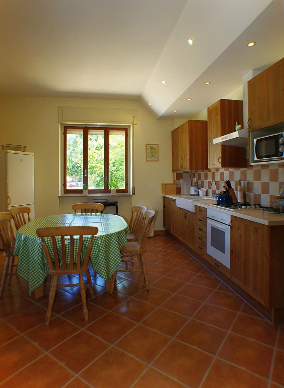 Upstairs kitchen