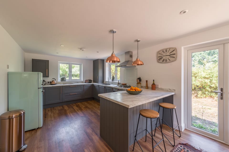 Modern kitchen with all cooking essentials