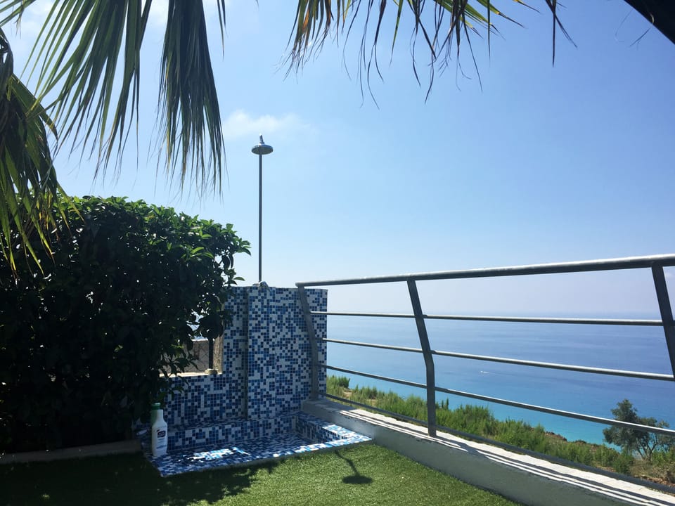 Shower with a view