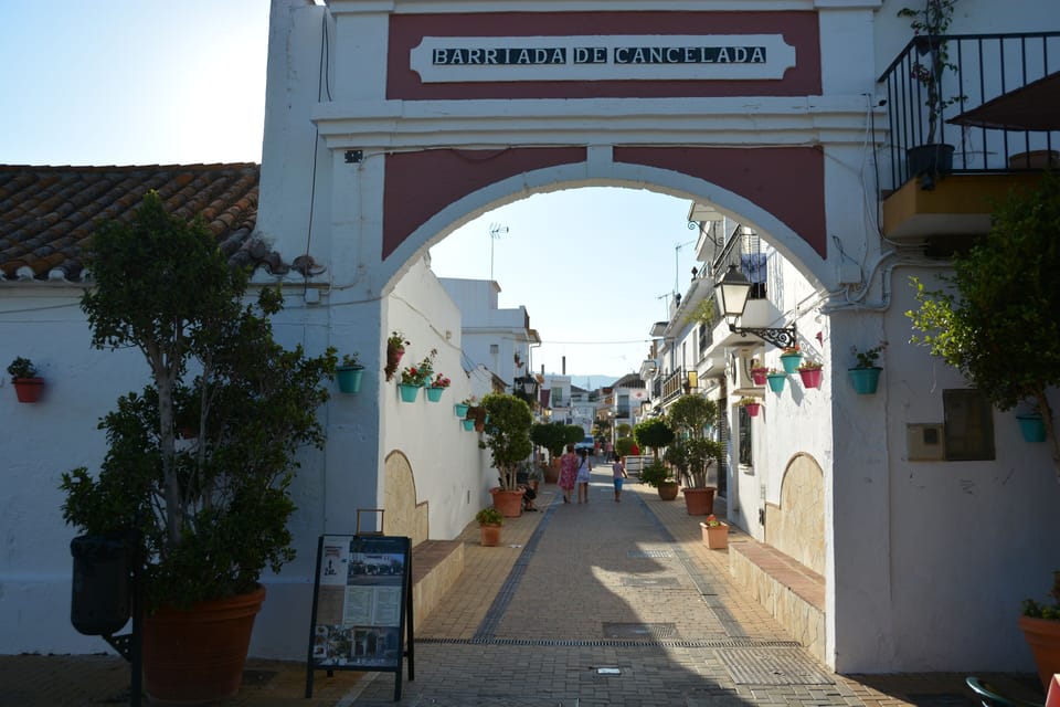 Traditional local village with restaurants and bars.