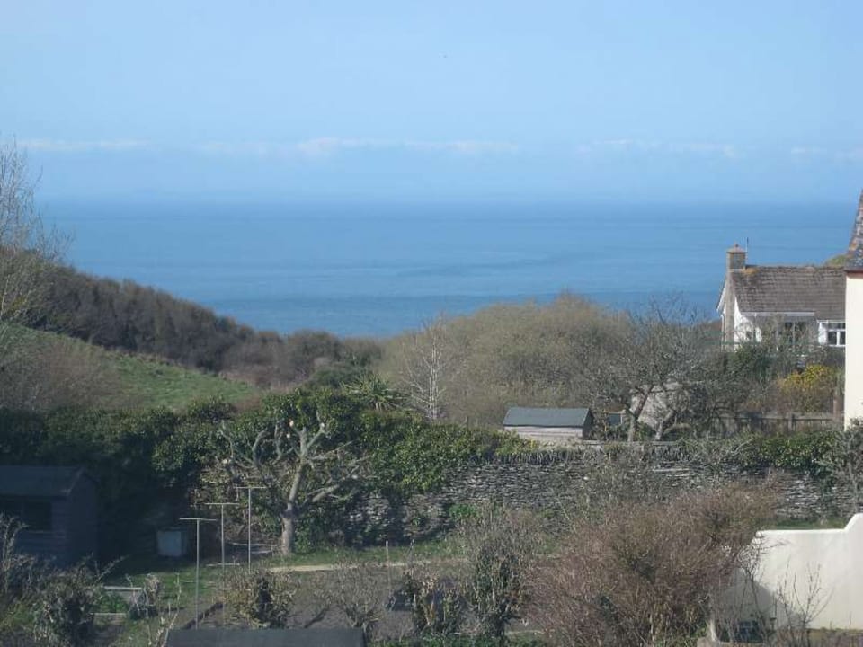 View from the attic over to Wales