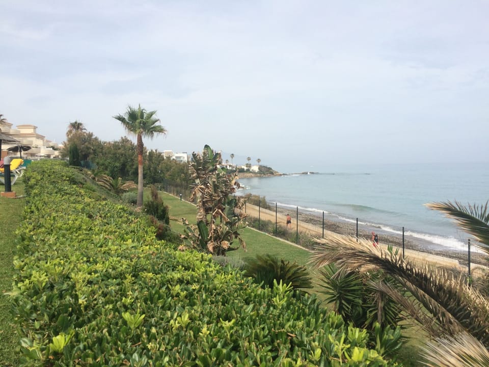 Sea view from gardens 