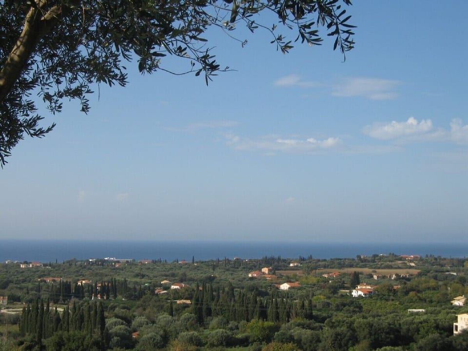 View from villa