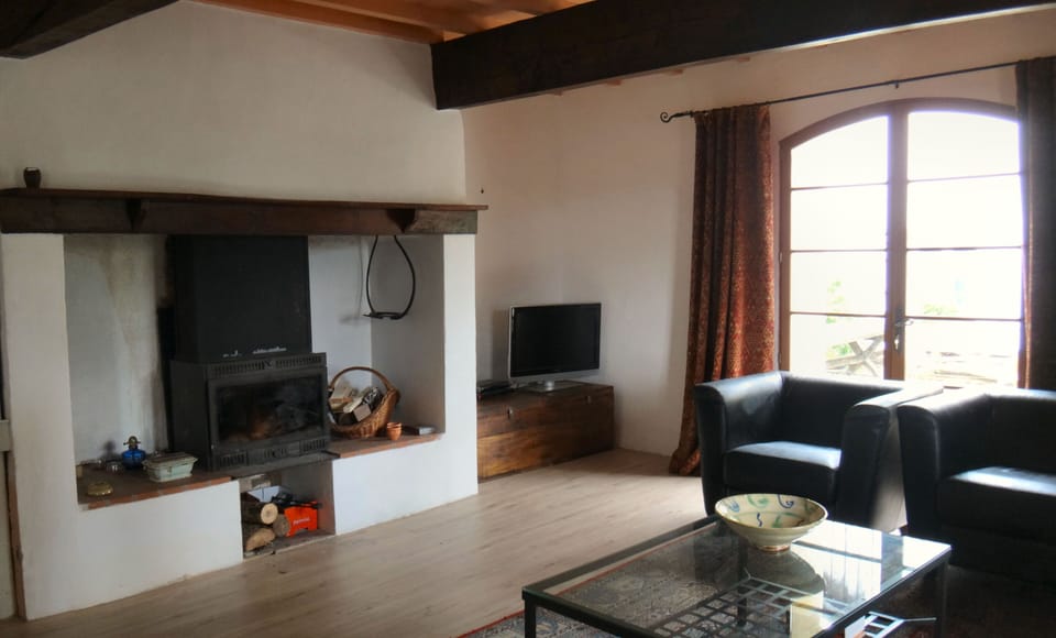 Fire place in the living room