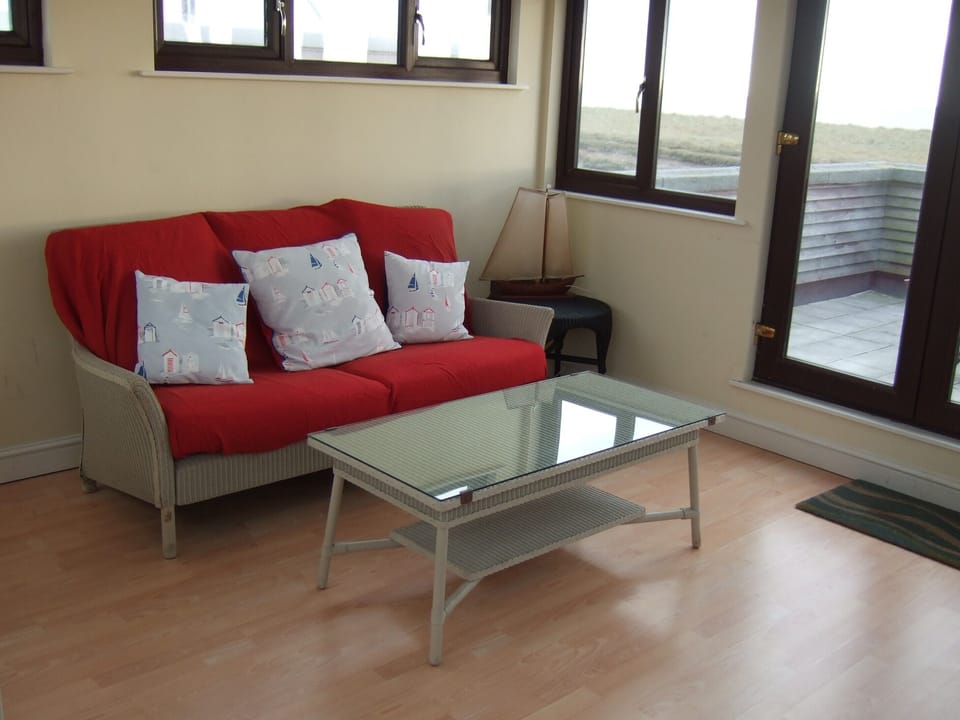 Lloyd Loom furniture in sun room
