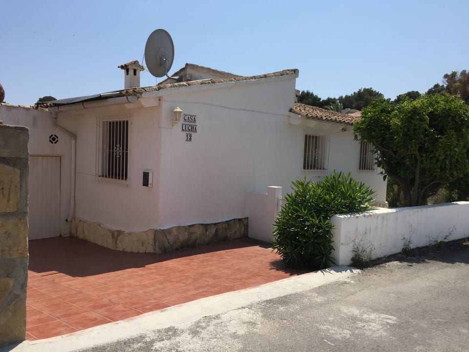 Front of Villa