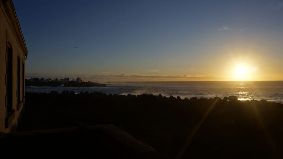 Sunset from the rental