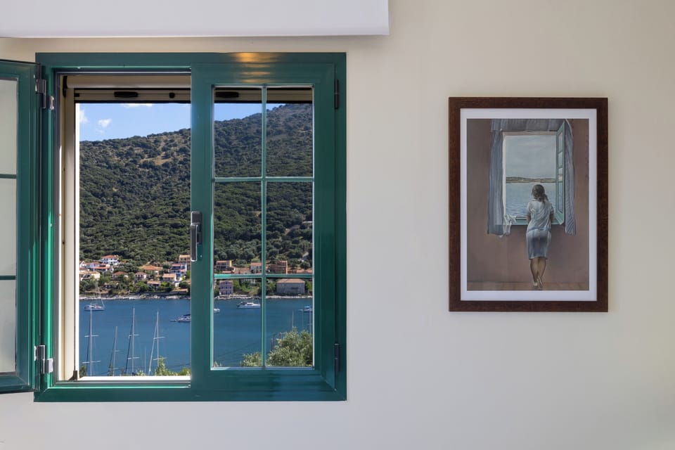 A window to stillness, where light slows the rhythm of the day