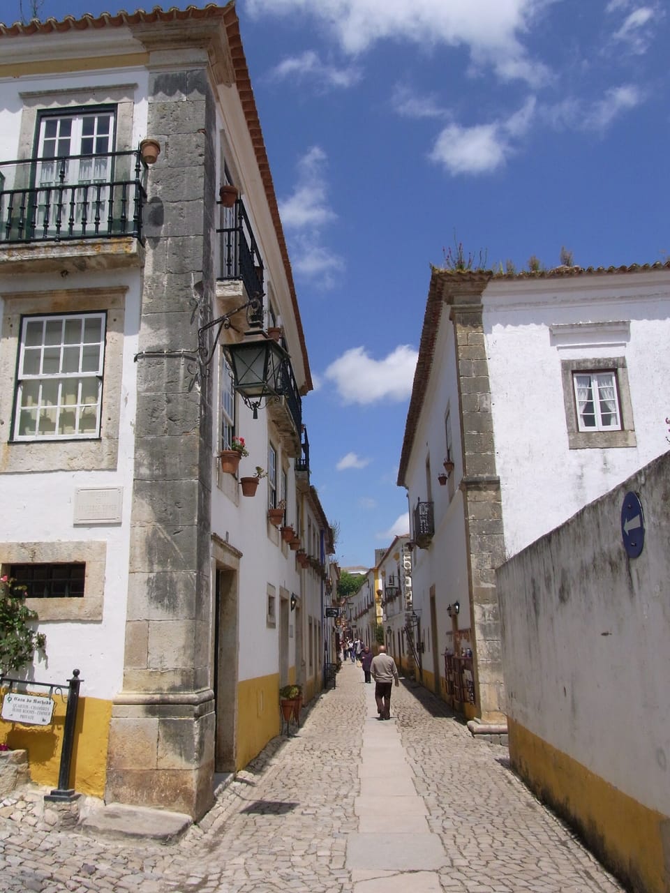 Cobbled Streets in Obidos