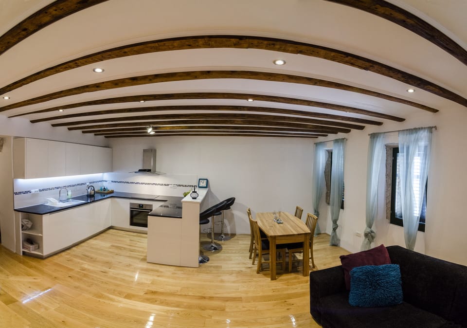 Luxury kitchen and bar area.