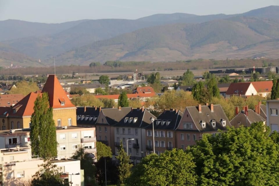 North-west view from the apartment