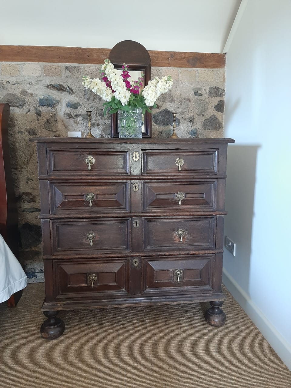First floor king size sleigh bed