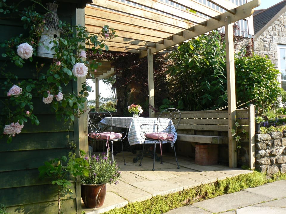 Waterproof Pergola for outside dining