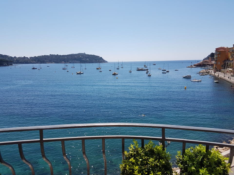 beautiful view of the bay and the port