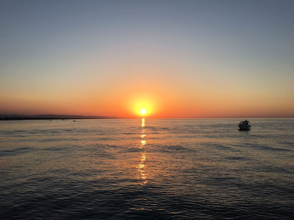 Sunset over the Adraitic