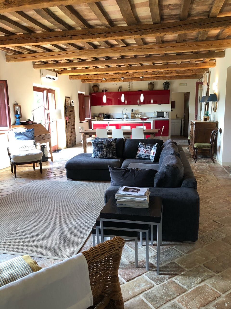 Very sociable open plan living area