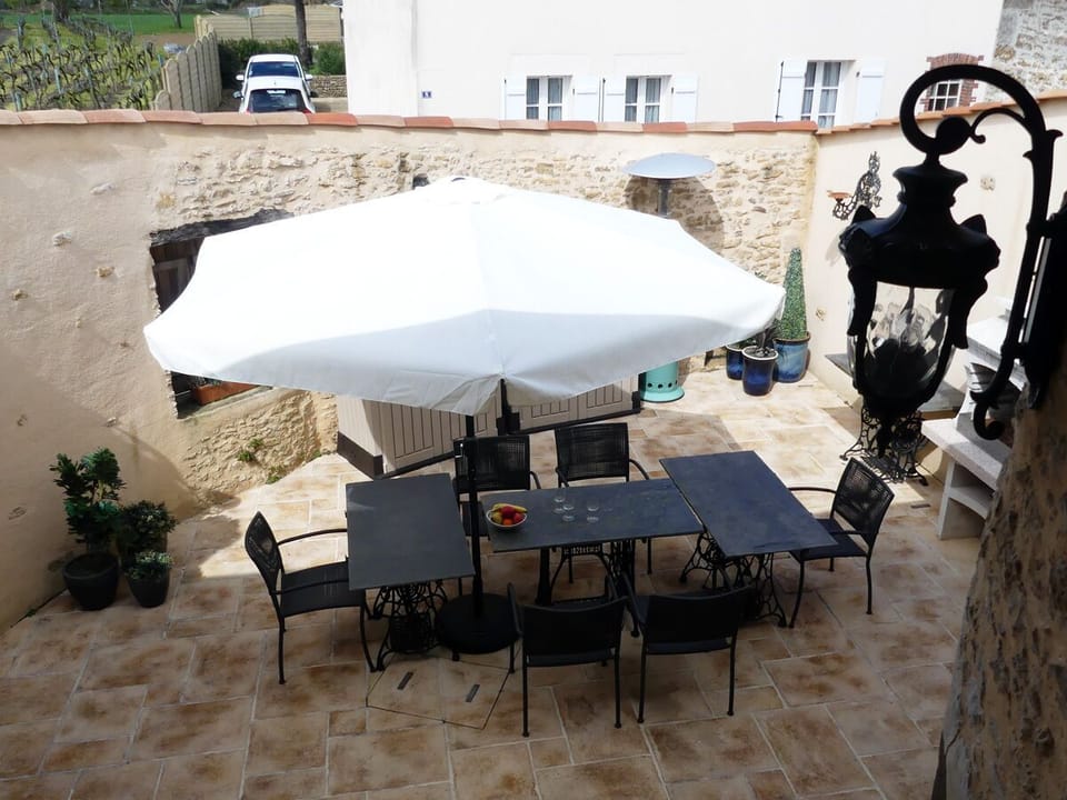 BBQ Area at Courtyard House