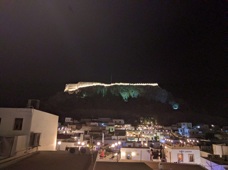 Lindos By Night