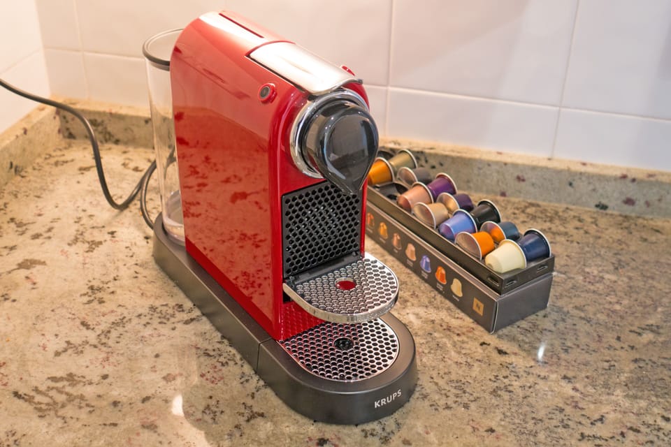 Fully equipped kitchen also with Nespresso Machine