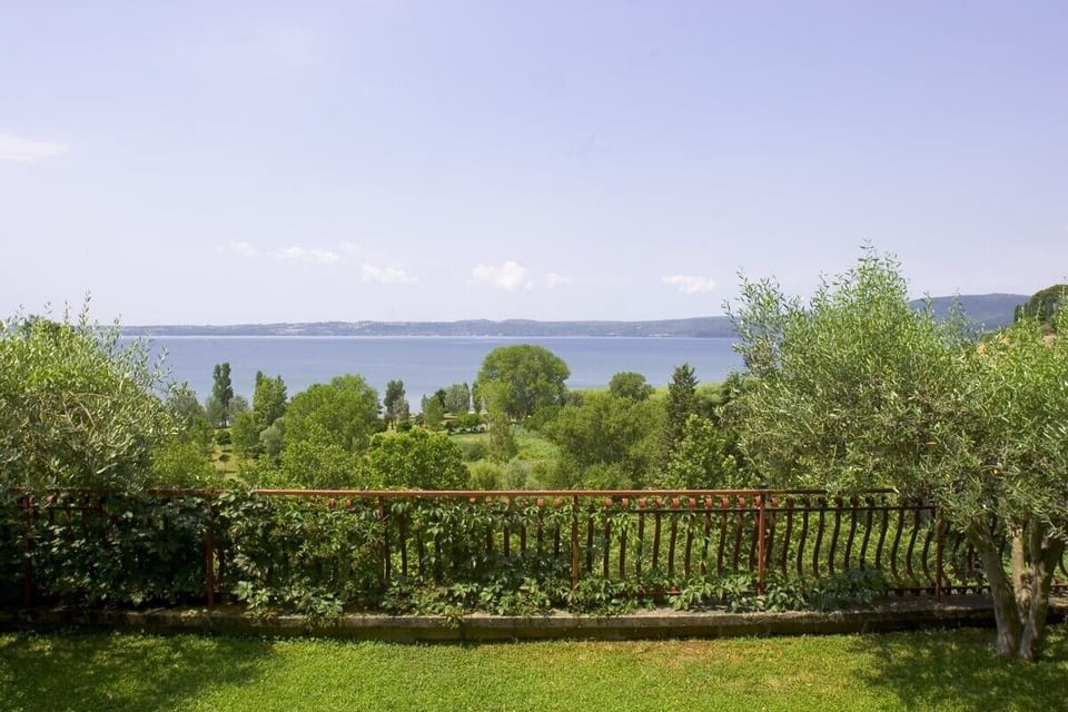 Garden and lake view