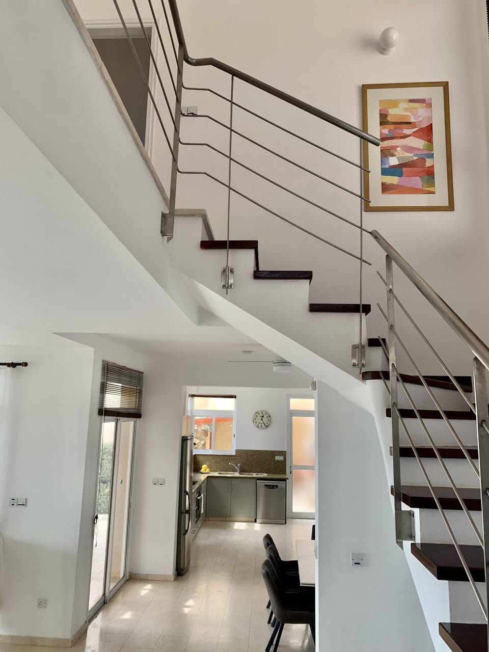 View of wooden staircase to first floor
