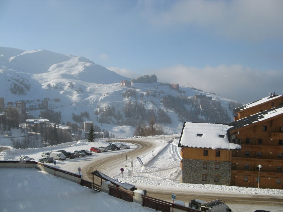 View from balcony (looking west)