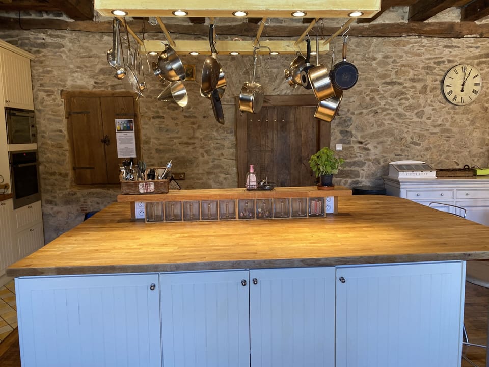 Kitchen - island unit and sink