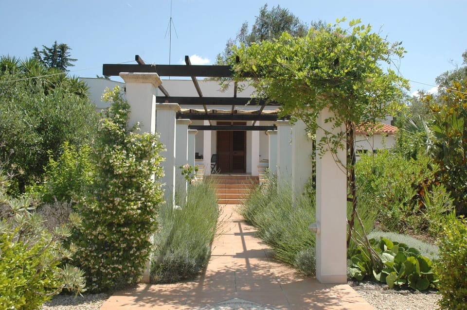Rear of house