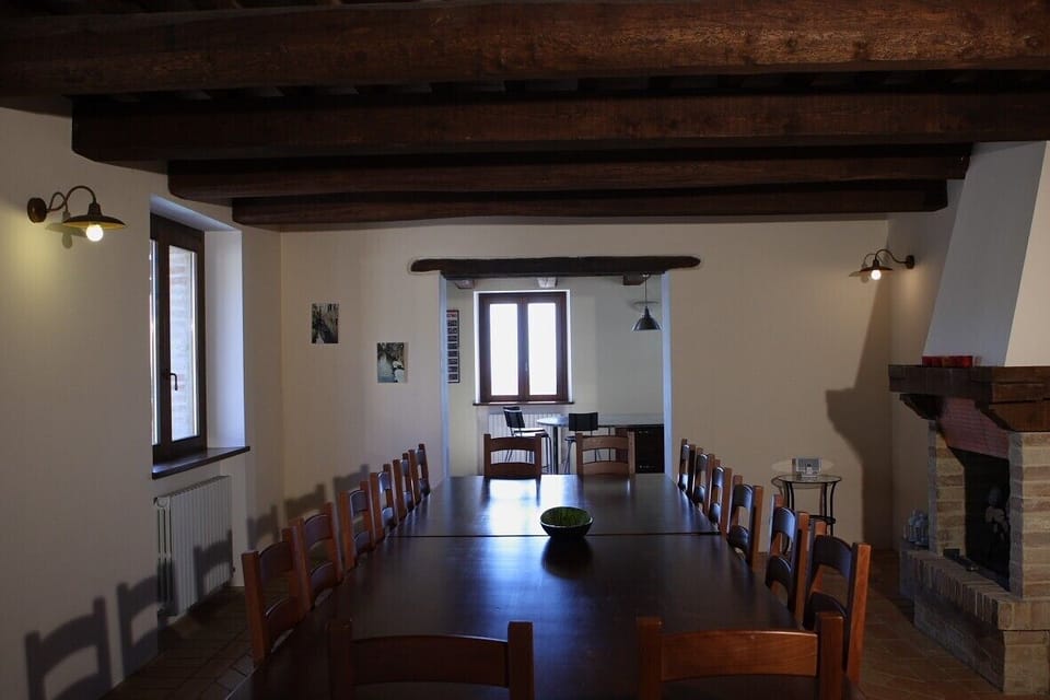 Dining room with seating for 20