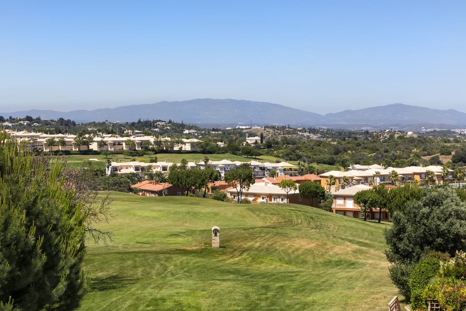 View of the golf course