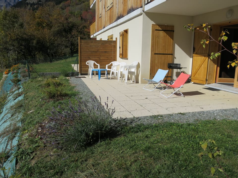 South facing garden