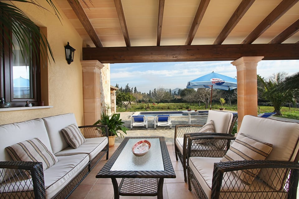 Porch sitting area
