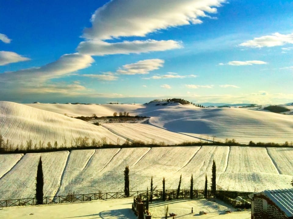 View from the Bedroom during Winter Time
