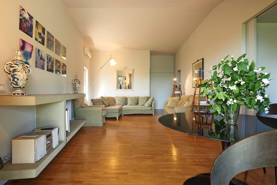 The living room