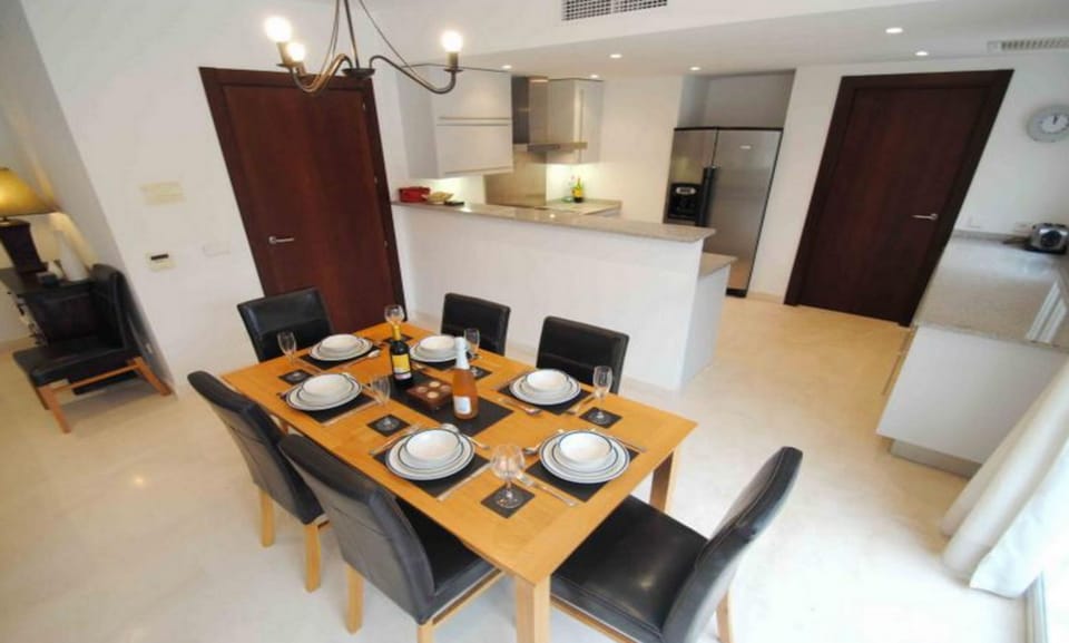 Dining and kitchen