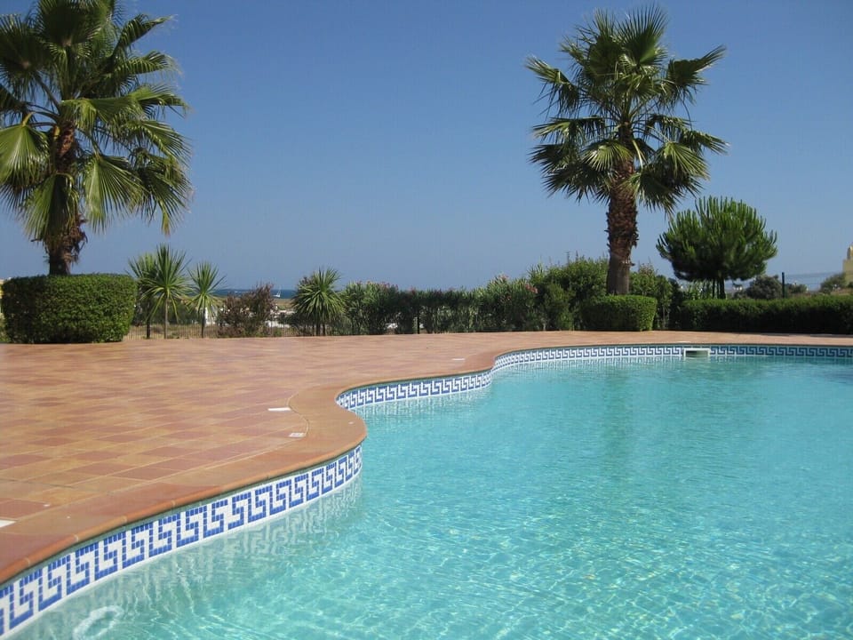 Lovely pool in landscaped gardens