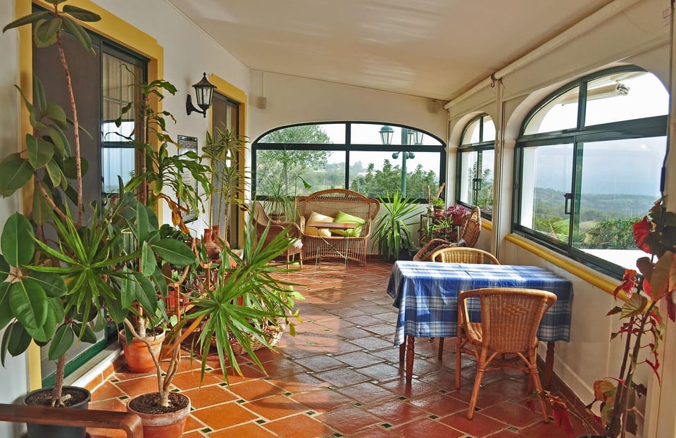 The conservatory is definitely our favorite space. 