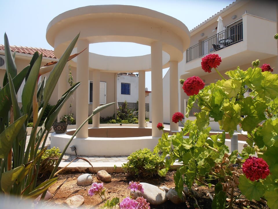 fountain/garden