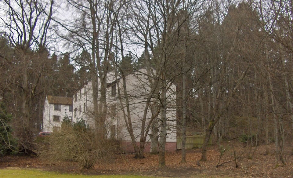 woodland setting next to the Aviemore Centre