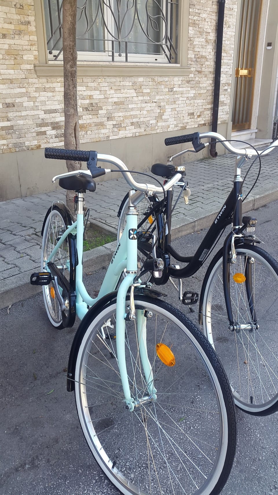 Bicycles available directly at the property