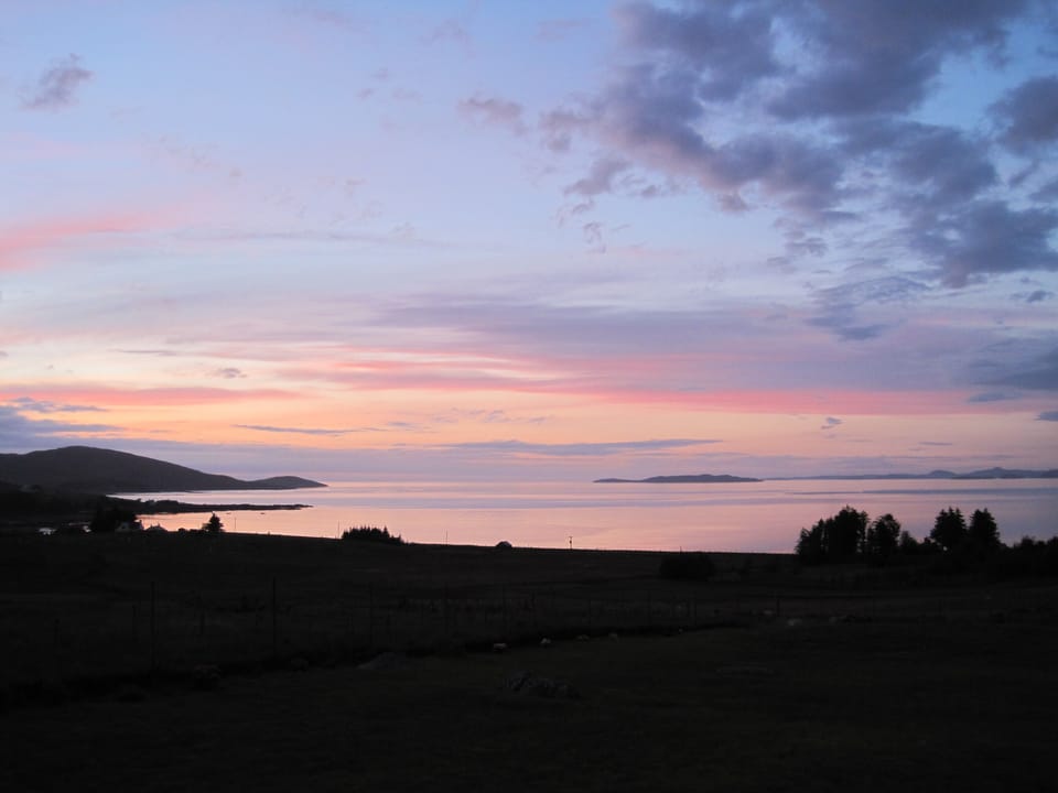 Sunset over Gruinard Bay