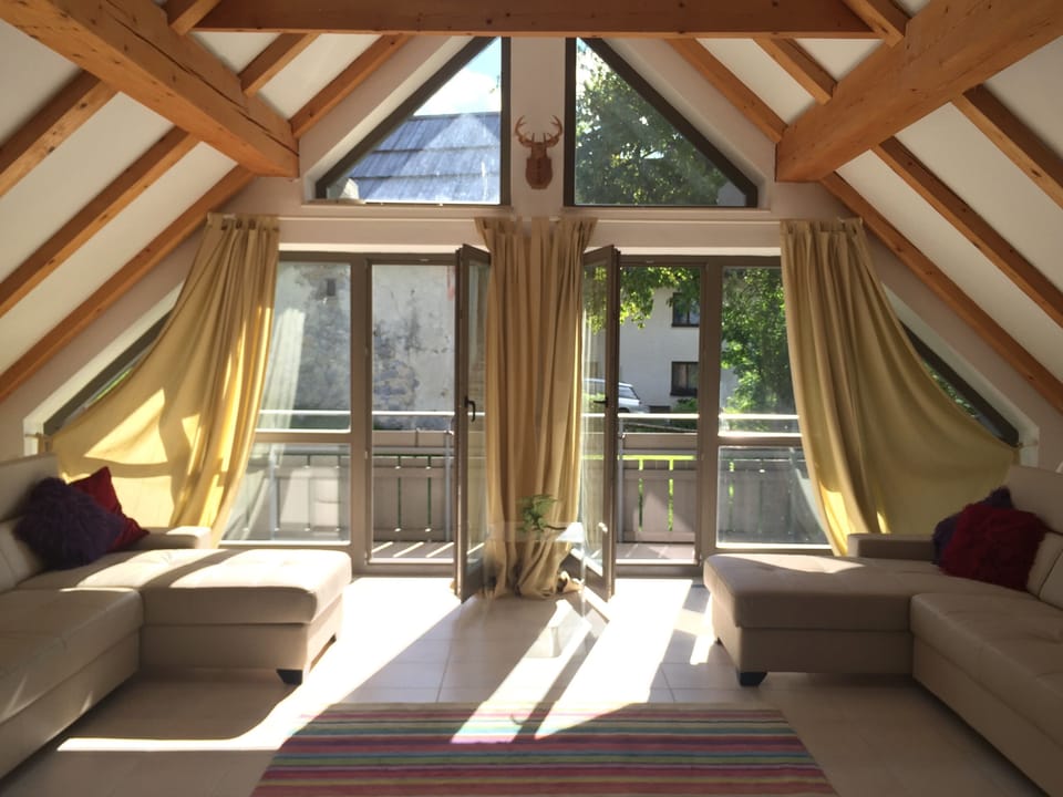 Bright sunny lounge