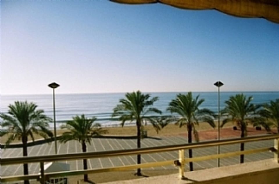 view from balcony