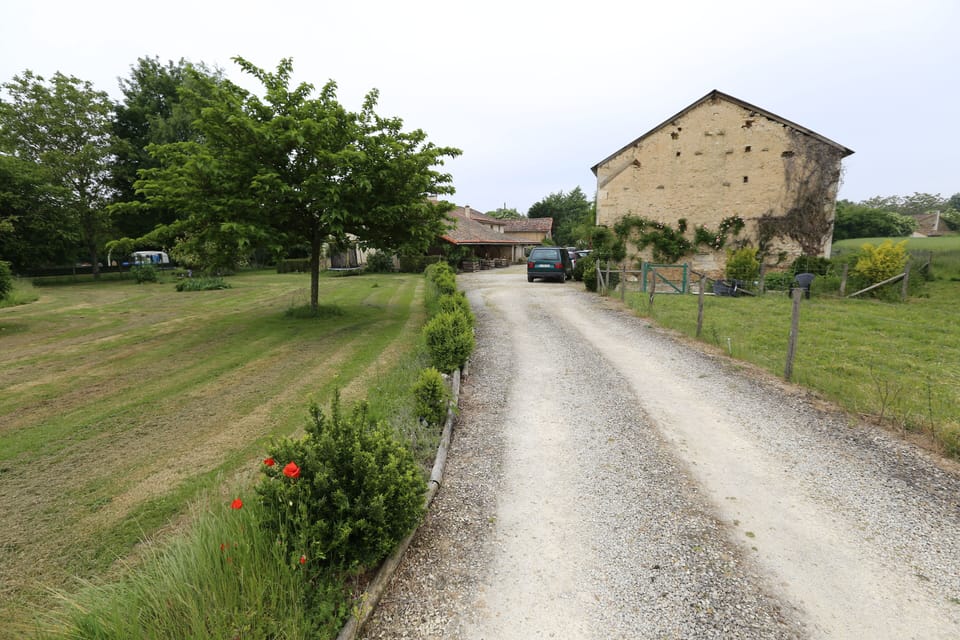 Driveway and Old Barn