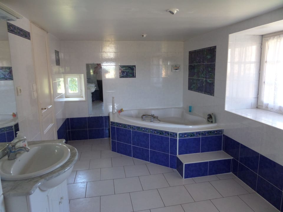 Blue Room Bathroom