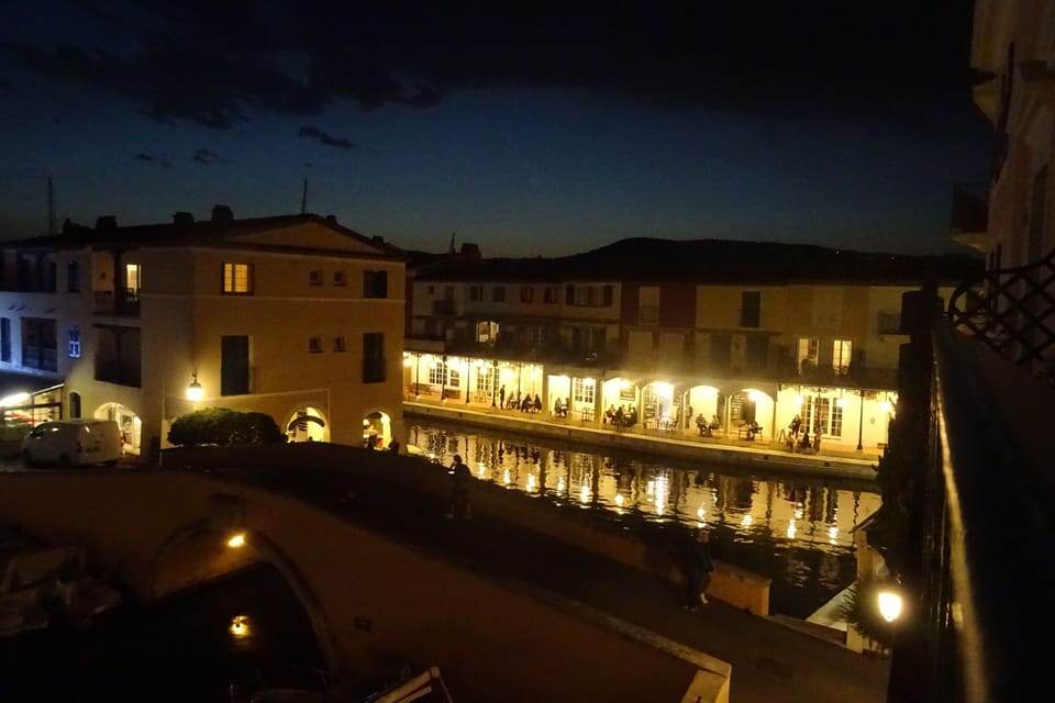 Night View to right from Apt balcony